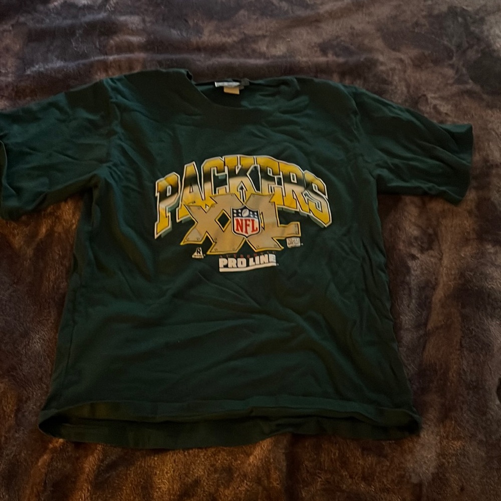 Vintage packers tee shirt